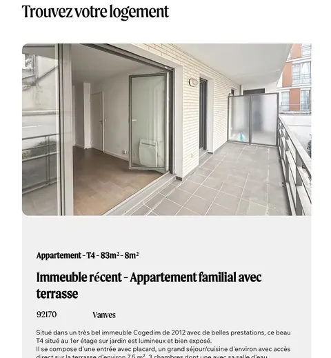 Carte interactive des logements Bellestone connectée au CMS Wix